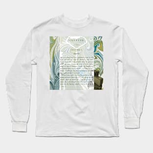 Charlotte Bronte Villette Collage Long Sleeve T-Shirt